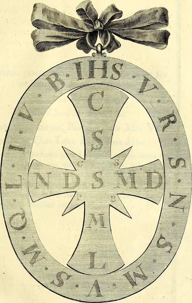 An illustration from Regvla emblematica sancti Benedicti, 1780, leaf 10
