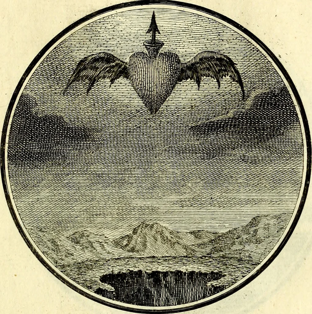 An illustration from Regvla emblematica sancti Benedicti, 1780, leaf 100