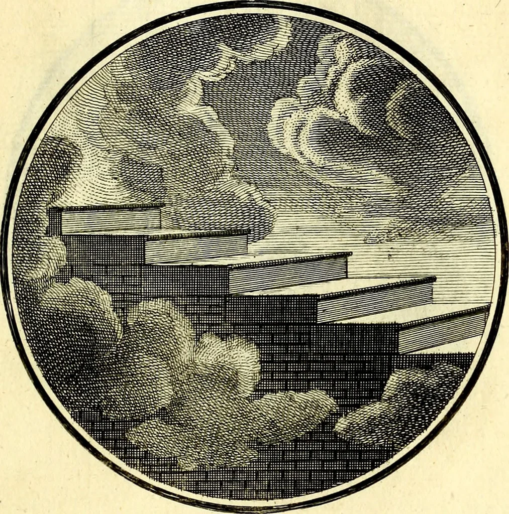 An illustration from Regvla emblematica sancti Benedicti, 1780, leaf 102