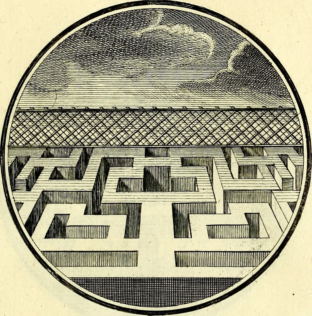 An illustration from Regvla emblematica sancti Benedicti, 1780, leaf 110