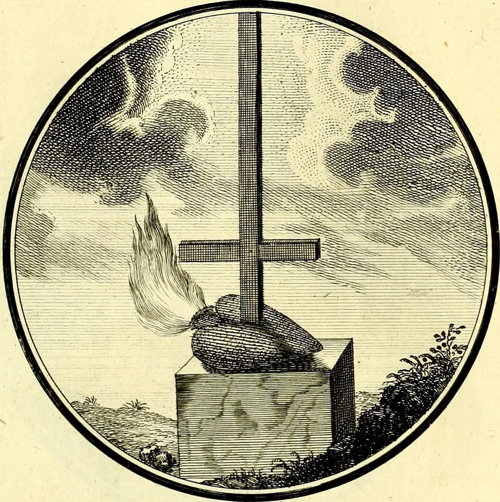 An illustration from Regvla emblematica sancti Benedicti, 1780, leaf 116