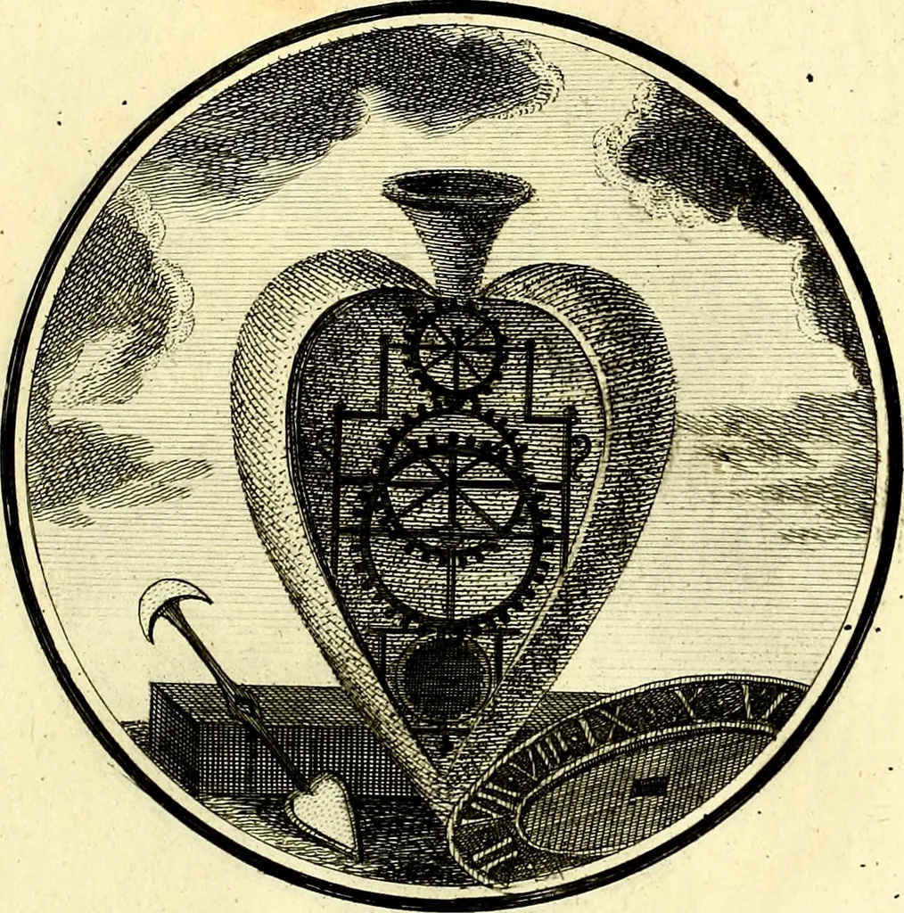 An illustration from Regvla emblematica sancti Benedicti, 1780, leaf 120