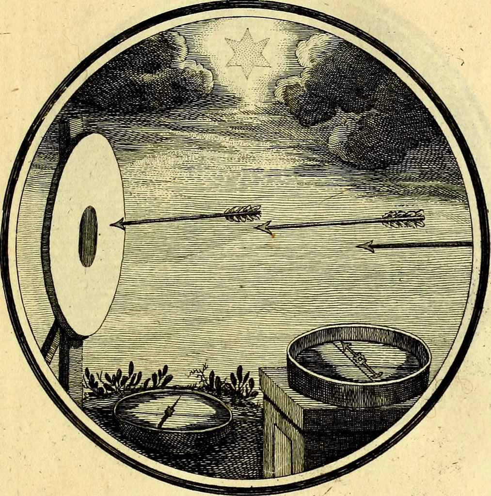 An illustration from Regvla emblematica sancti Benedicti, 1780, leaf 124