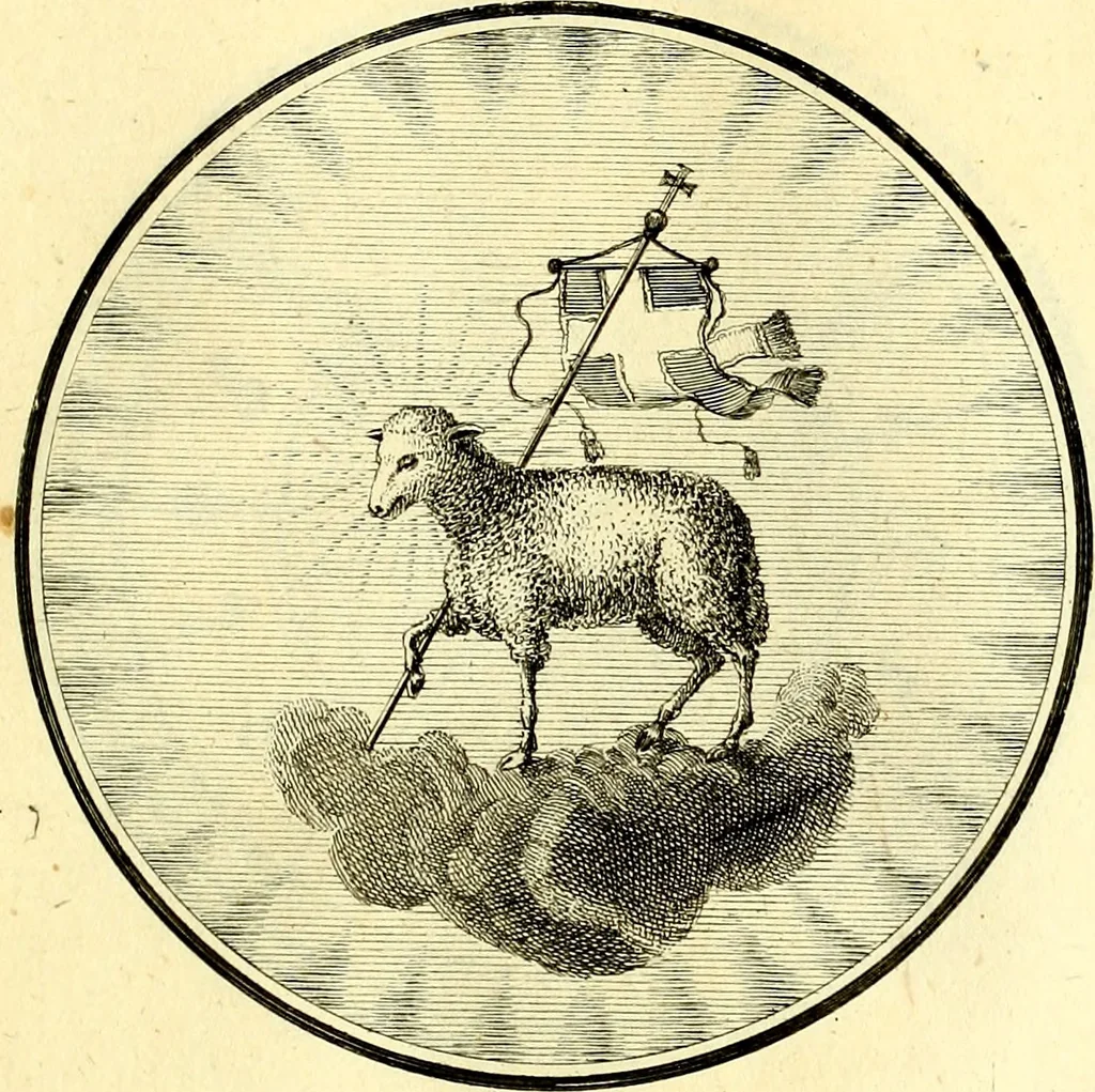 An illustration from Regvla emblematica sancti Benedicti, 1780, leaf 156