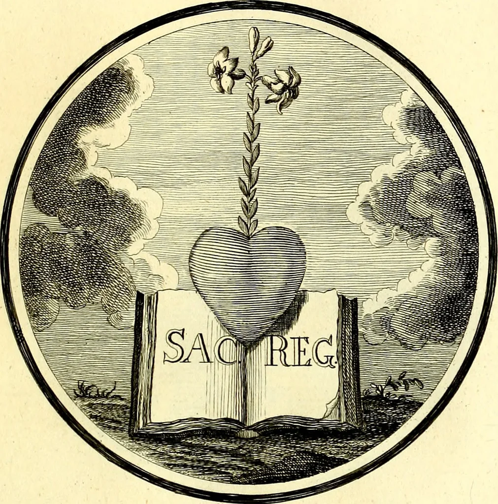 An illustration from Regvla emblematica sancti Benedicti, 1780, leaf 166
