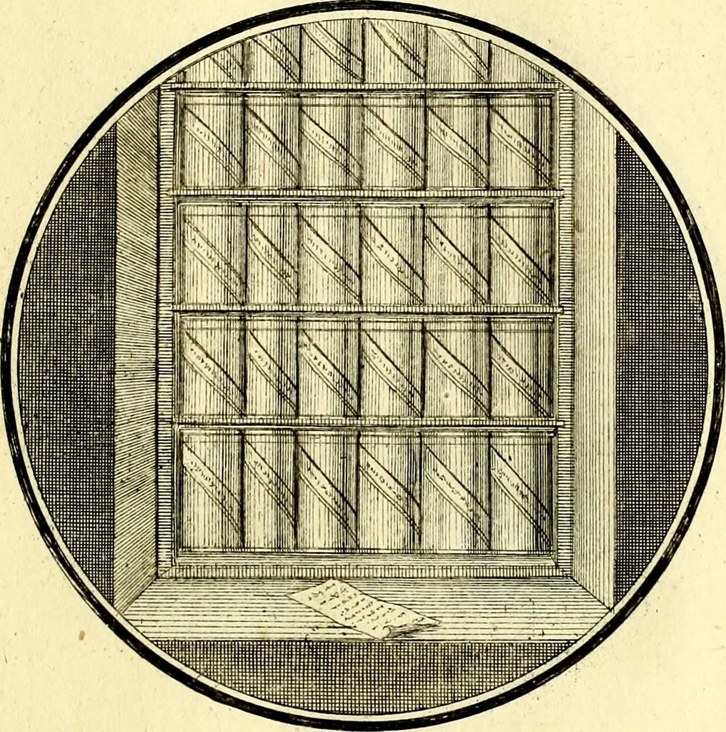 An illustration from Regvla emblematica sancti Benedicti, 1780, leaf 196