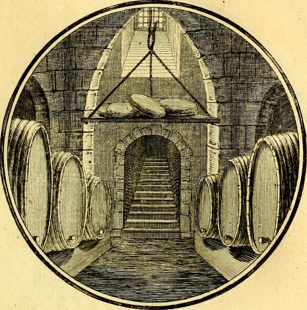 An illustration from Regvla emblematica sancti Benedicti, 1780, leaf 208