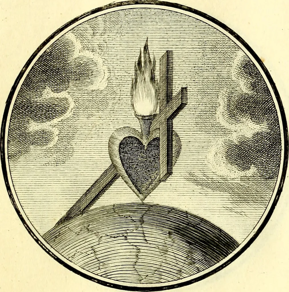 An illustration from Regvla emblematica sancti Benedicti, 1780, leaf 216
