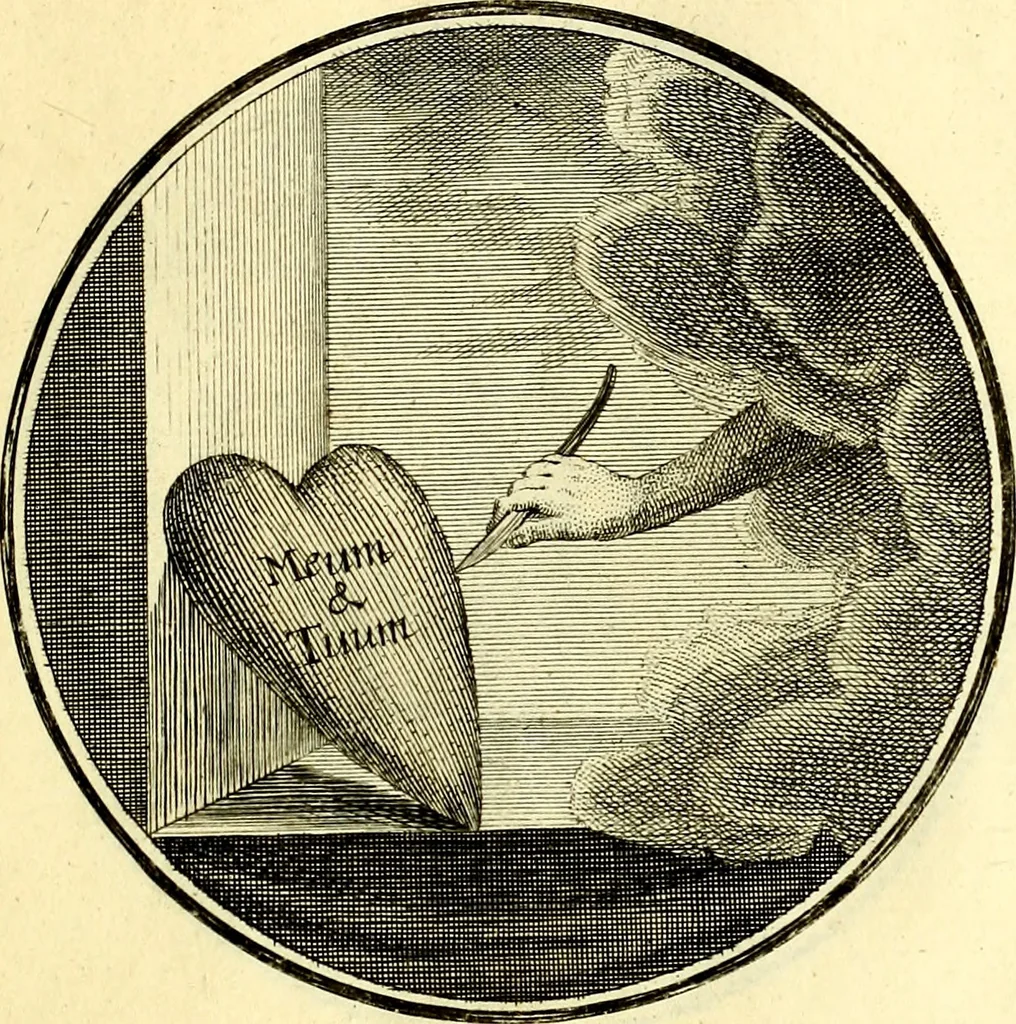 An illustration from Regvla emblematica sancti Benedicti, 1780, leaf 218