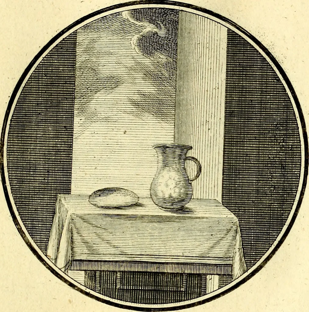 An illustration from Regvla emblematica sancti Benedicti, 1780, leaf 262