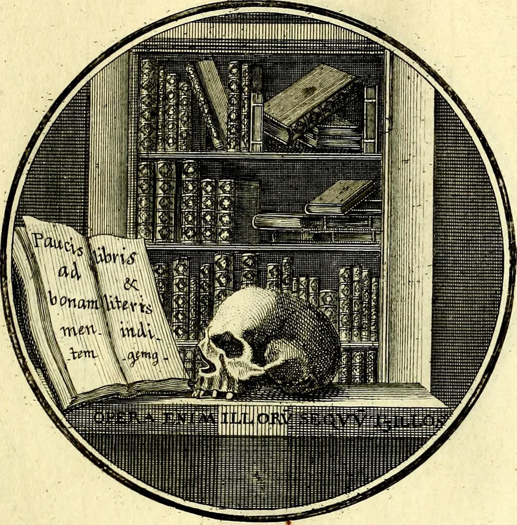 An illustration from Regvla emblematica sancti Benedicti, 1780, leaf 278
