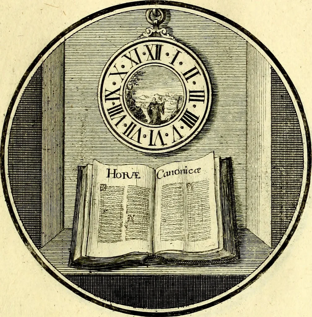 An illustration from Regvla emblematica sancti Benedicti, 1780, leaf 288