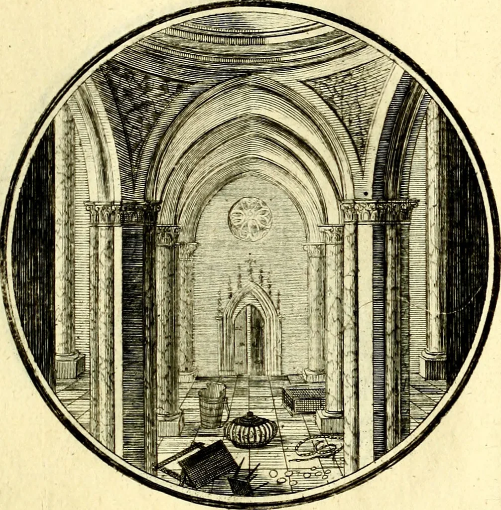 An illustration from Regvla emblematica sancti Benedicti, 1780, leaf 290