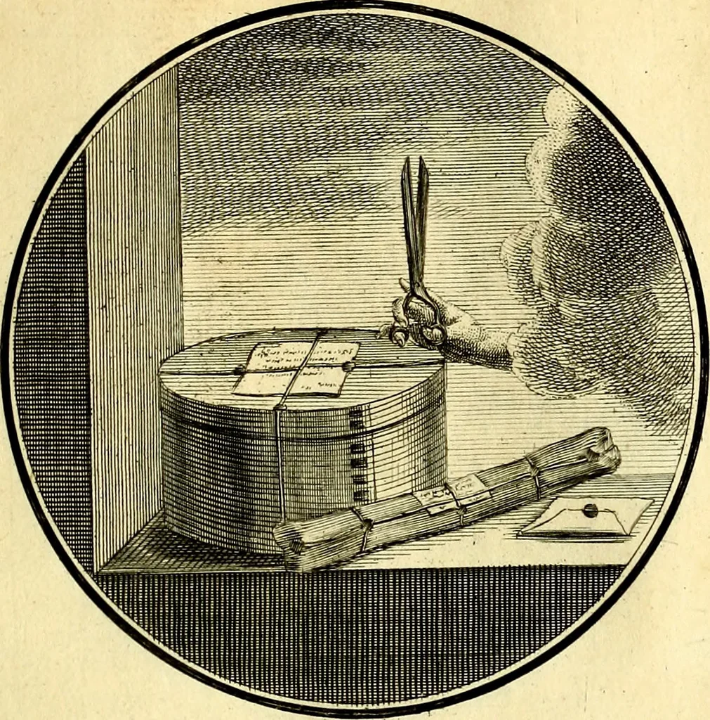An illustration from Regvla emblematica sancti Benedicti, 1780, leaf 302