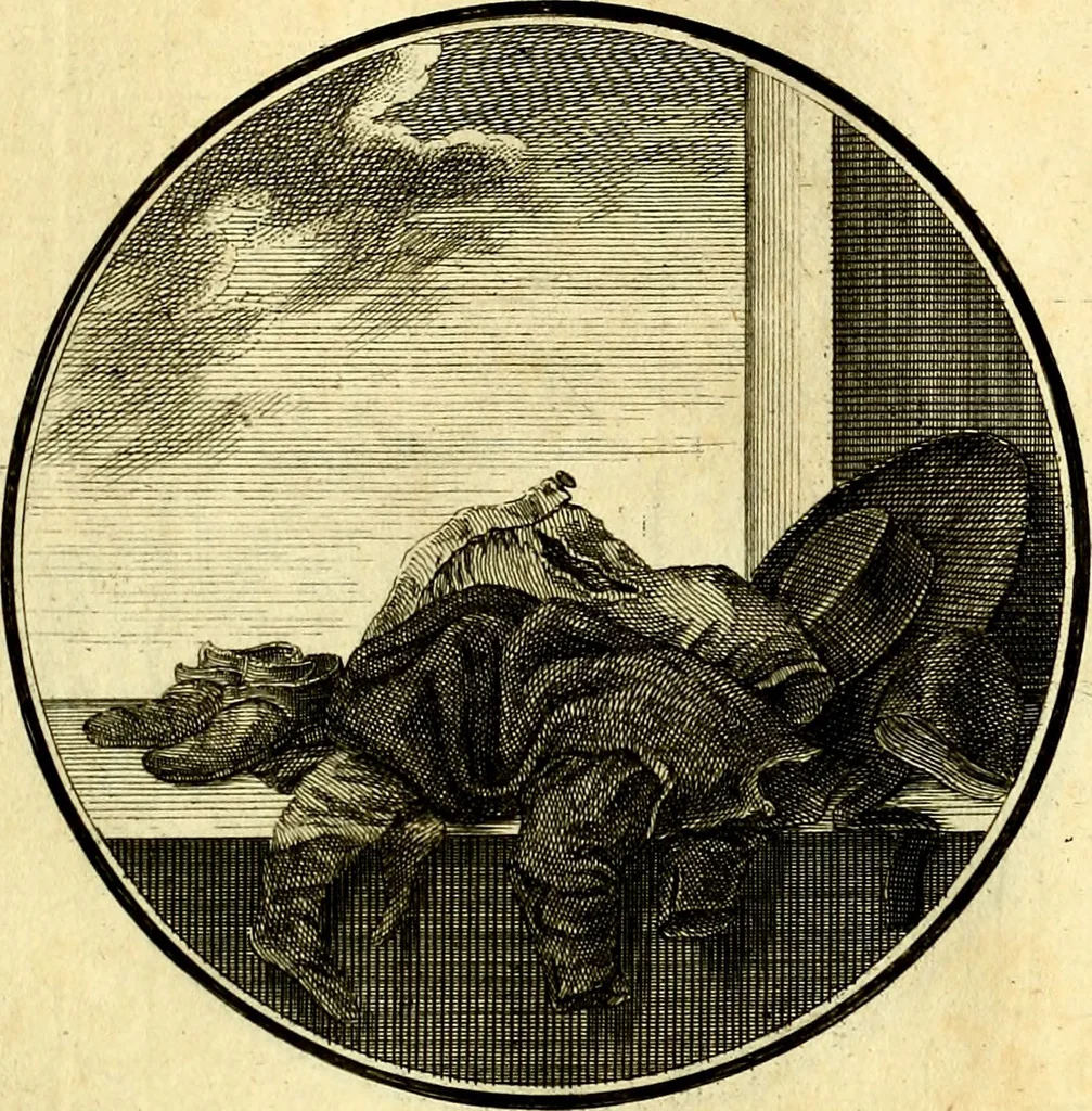 An illustration from Regvla emblematica sancti Benedicti, 1780, leaf 306