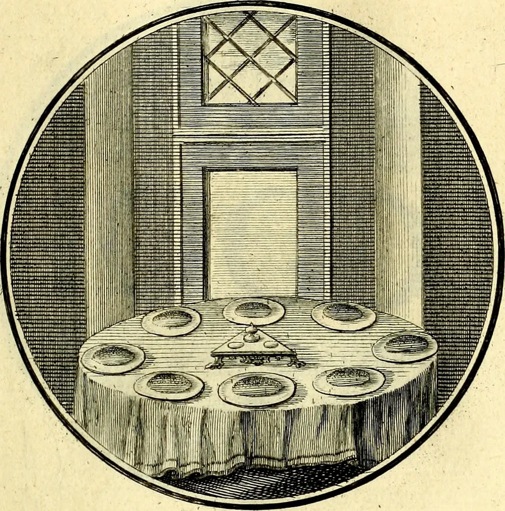 An illustration from Regvla emblematica sancti Benedicti, 1780, leaf 312