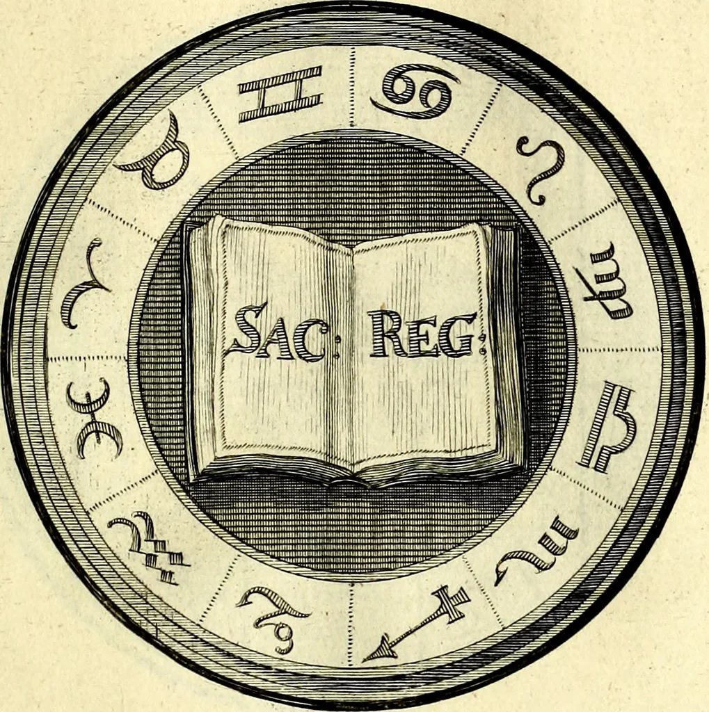 An illustration from Regvla emblematica sancti Benedicti, 1780, leaf 322