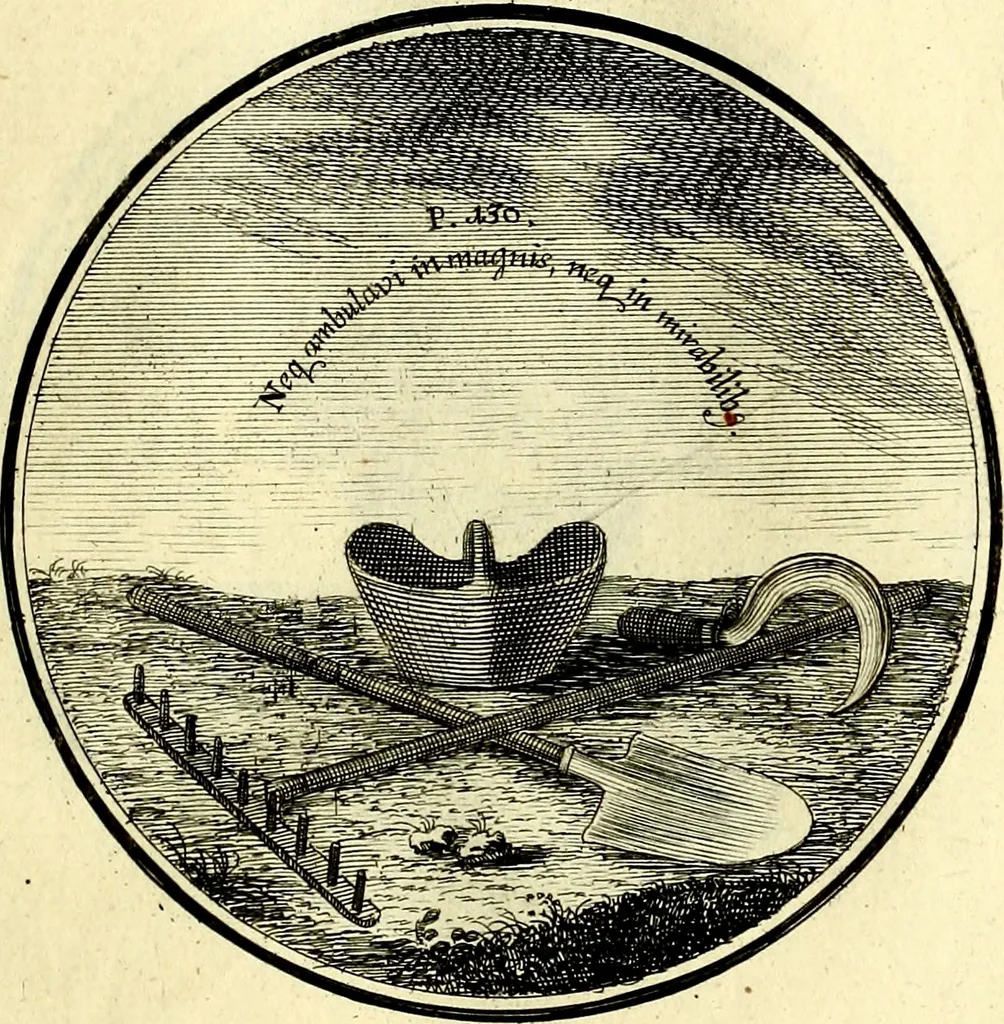 An illustration from Regvla emblematica sancti Benedicti, 1780, leaf 332