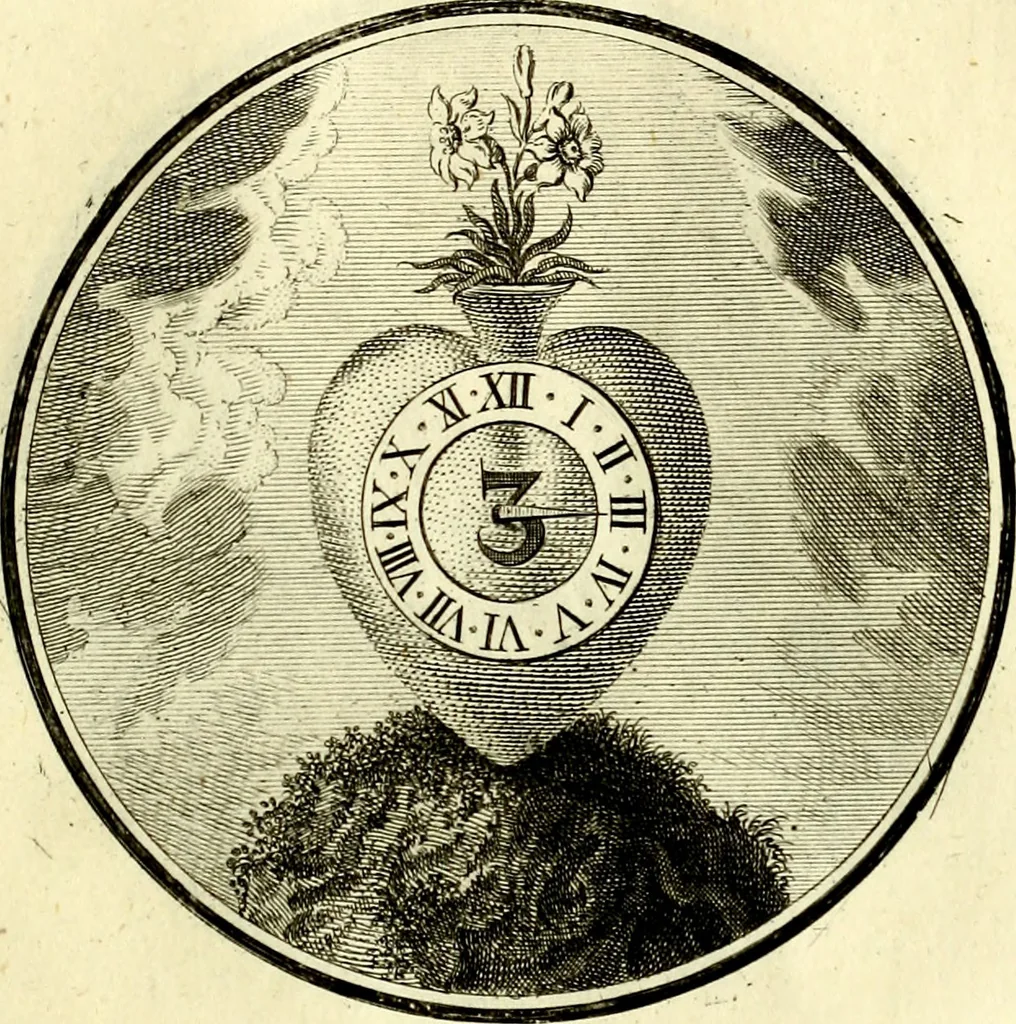 An illustration from Regvla emblematica sancti Benedicti, 1780, leaf 34