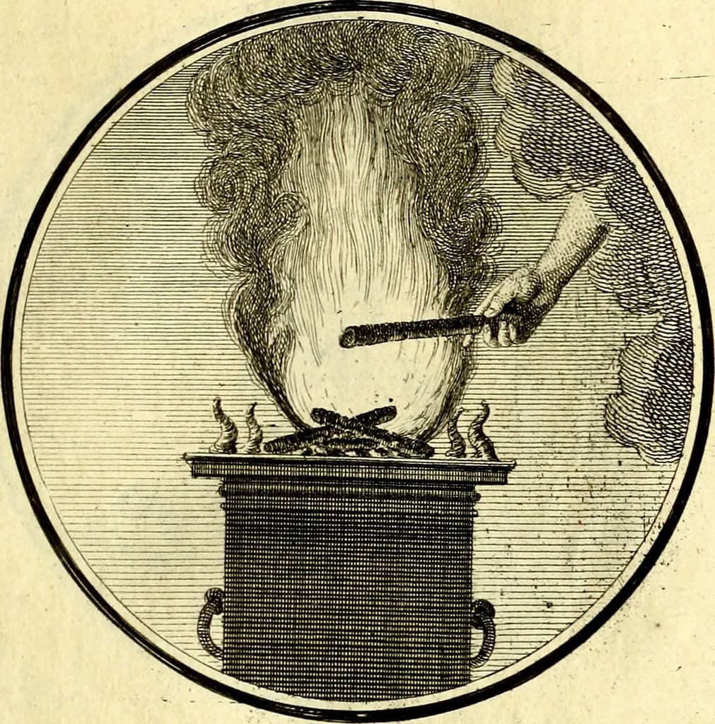 An illustration from Regvla emblematica sancti Benedicti, 1780, leaf 342