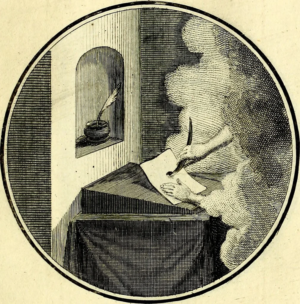 An illustration from Regvla emblematica sancti Benedicti, 1780, leaf 358