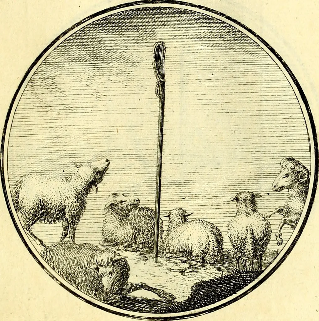 An illustration from Regvla emblematica sancti Benedicti, 1780, leaf 364