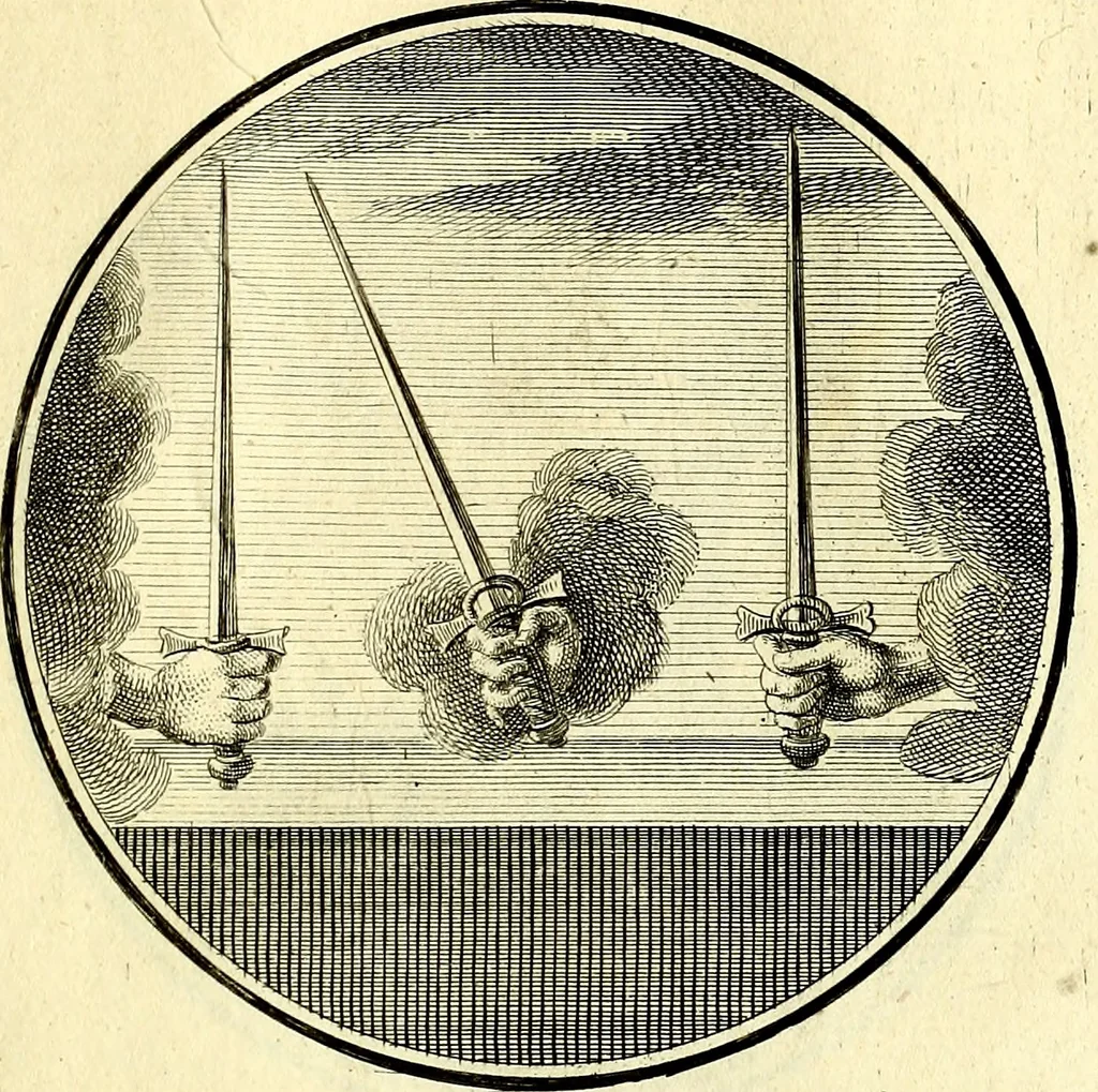 An illustration from Regvla emblematica sancti Benedicti, 1780, leaf 382