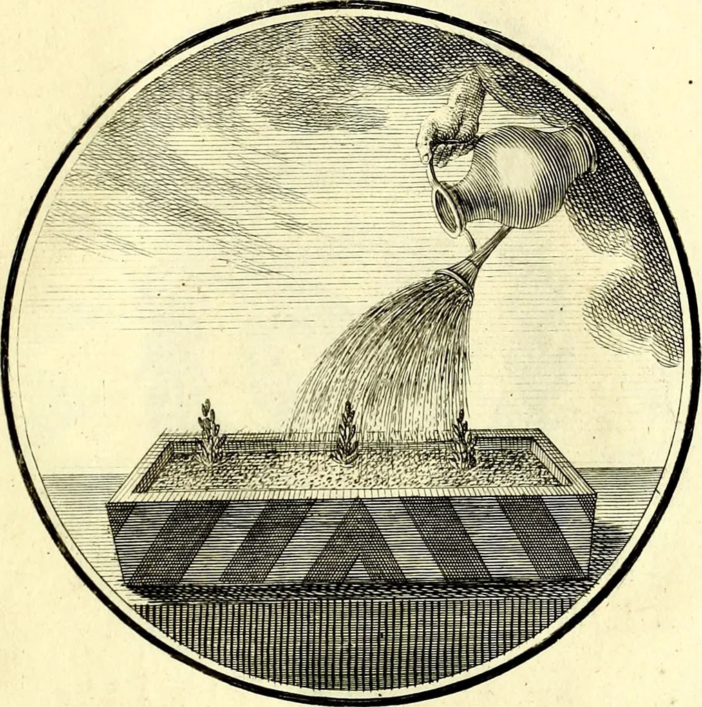 An illustration from Regvla emblematica sancti Benedicti, 1780, leaf 384