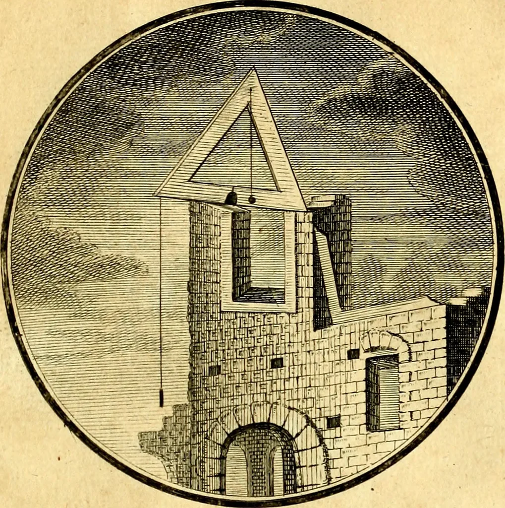 An illustration from Regvla emblematica sancti Benedicti, 1780, leaf 48