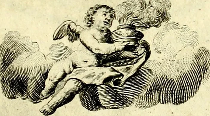 An illustration from Regvla emblematica sancti Benedicti, 1780, leaf 6