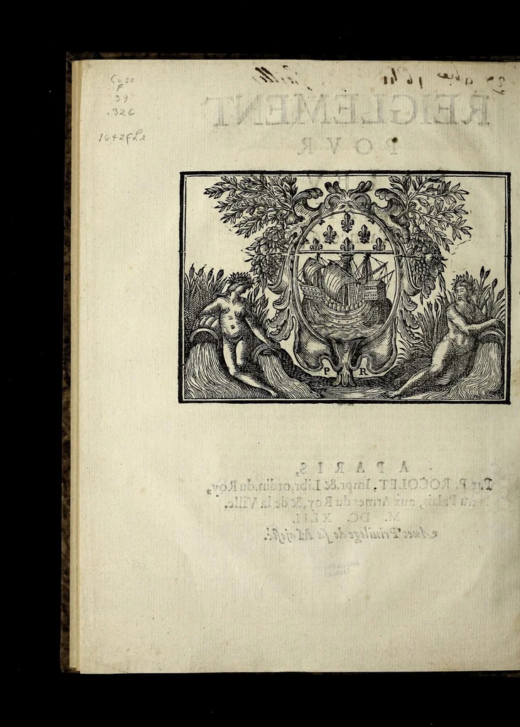 An illustration from Reiglement pour la leuee des tailles de l'année 1642., 1642, leaf 6