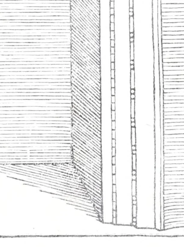 An illustration from Reigles generales de l'architecture, sur les cincq manieres d'edifices : ascauoir, thuscane, doricq̄, ioniq̄, corinthe, & cōposite, auec les exemples danticquitez, selon la doctrine de Vitruue, 1545, leaf 115