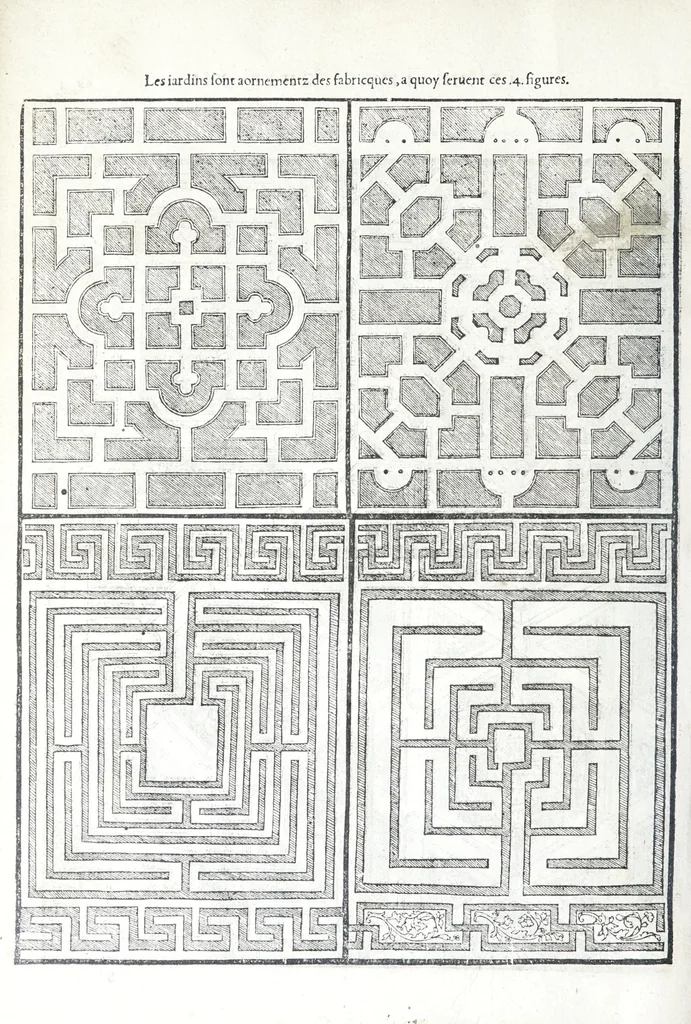 An illustration from Reigles generales de l'architecture, sur les cincq manieres d'edifices : ascauoir, thuscane, doricq̄, ioniq̄, corinthe, & cōposite, auec les exemples danticquitez, selon la doctrine de Vitruue, 1545, leaf 140