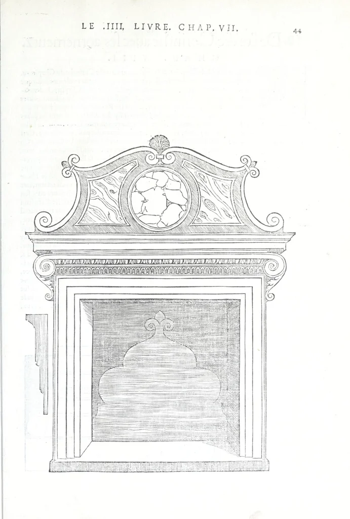An illustration from Reigles generales de l'architecture, sur les cincq manieres d'edifices : ascauoir, thuscane, doricq̄, ioniq̄, corinthe, & cōposite, auec les exemples danticquitez, selon la doctrine de Vitruue, 1545, leaf 89