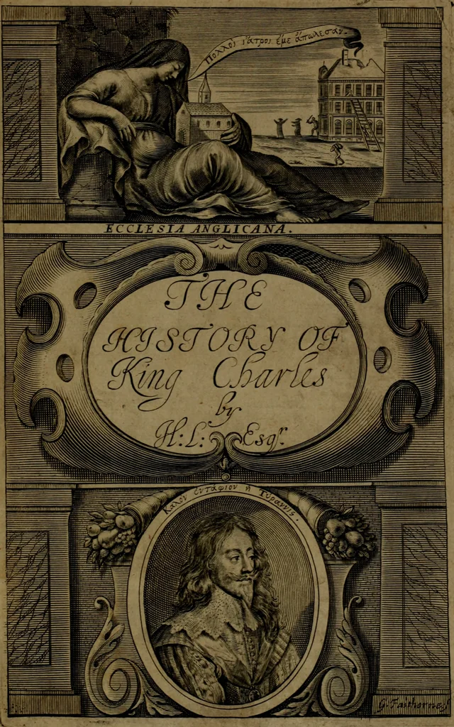 An illustration from The reign of King Charles : an history disposed into annalls, 1656, leaf 6