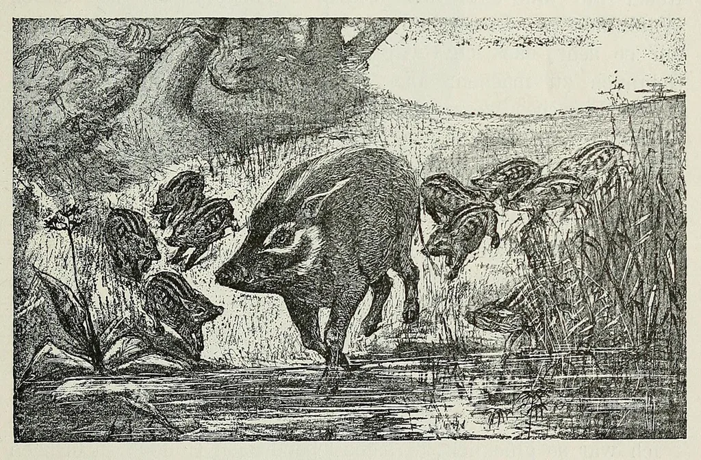 An illustration from Reisebilder aus Liberia : Resultate geographischer, naturwissenschaftlicher und ethnographischer untersuchungen während der jahre 1879-1882 und 1886-1887, 1890, leaf 437
