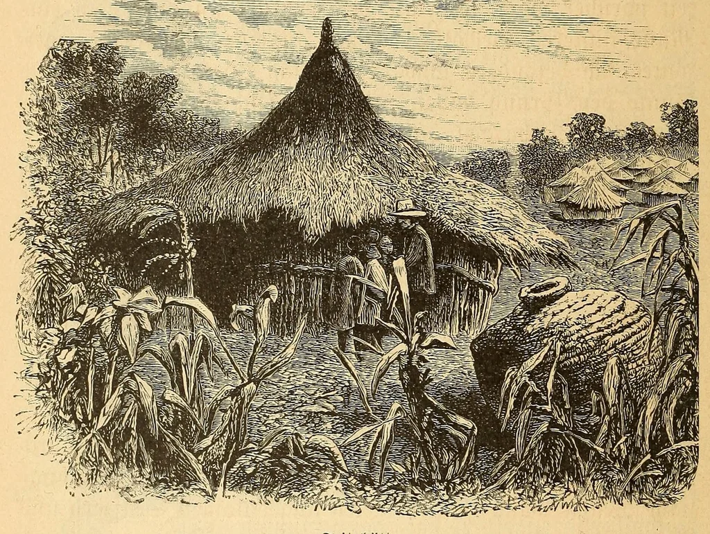An illustration from Reisen in Zentral- und Nordasien, 1891, leaf 110