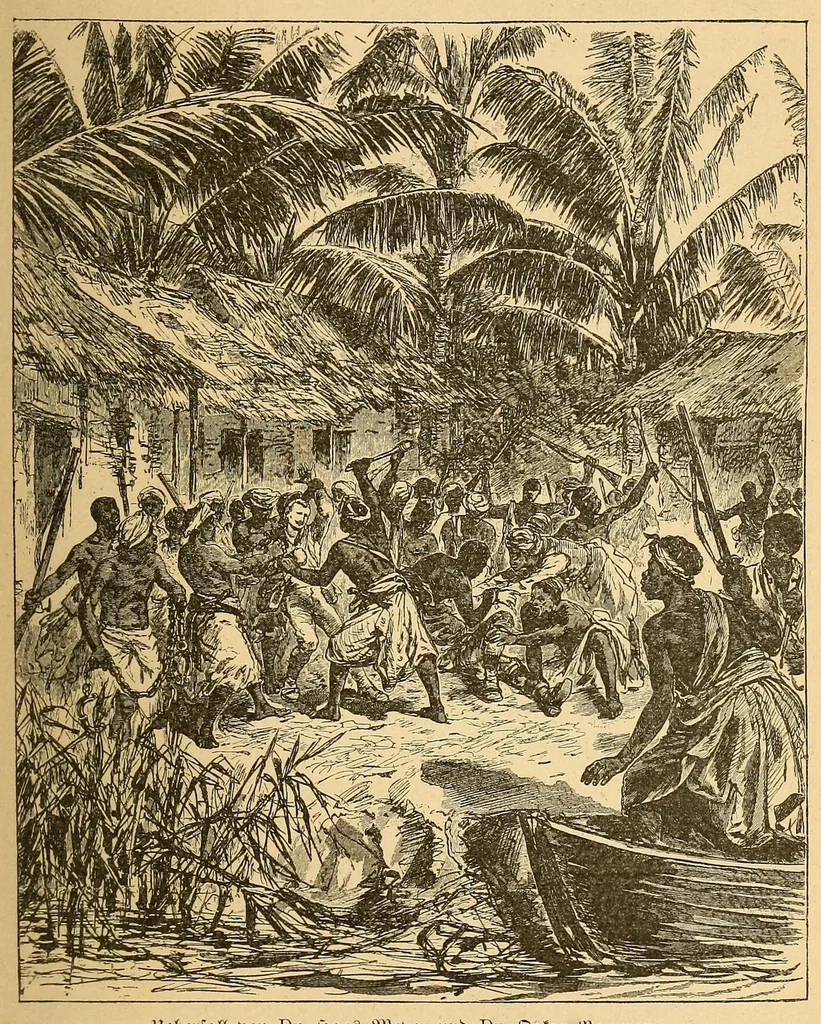 An illustration from Reisen in Zentral- und Nordasien, 1891, leaf 185