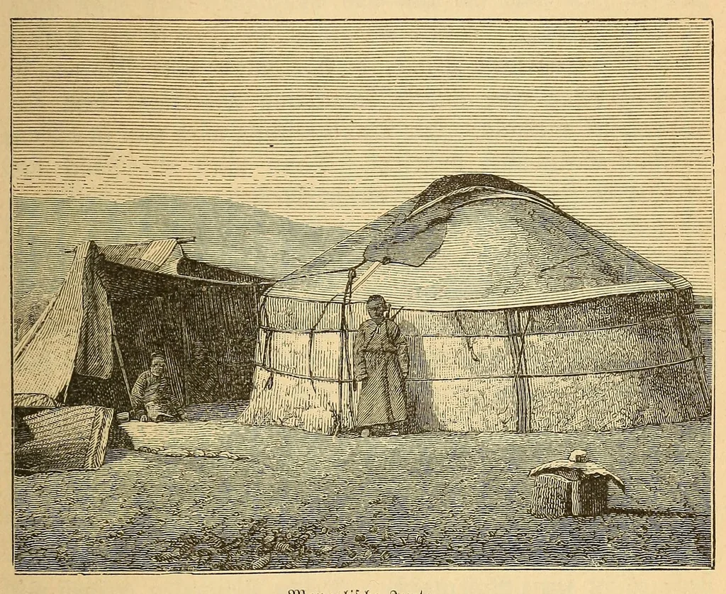 An illustration from Reisen in Zentral- und Nordasien, 1891, leaf 471