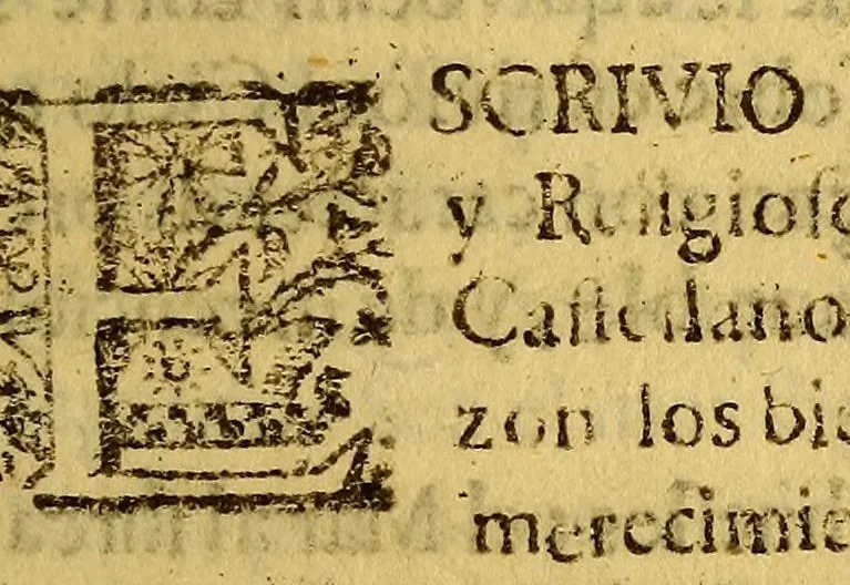 An illustration from Relacion completa, y exacta del auto publico de fe, que se celebro en esta ciudad de Lima a 20. de diziembre de 1694. : adjunto otro precedente del ano de 1693. : Con el preludio panegirico de catholicos progressos, que resuenan en los numeros, y clausulas de un historico compendio encomiastico., 1695, leaf 37