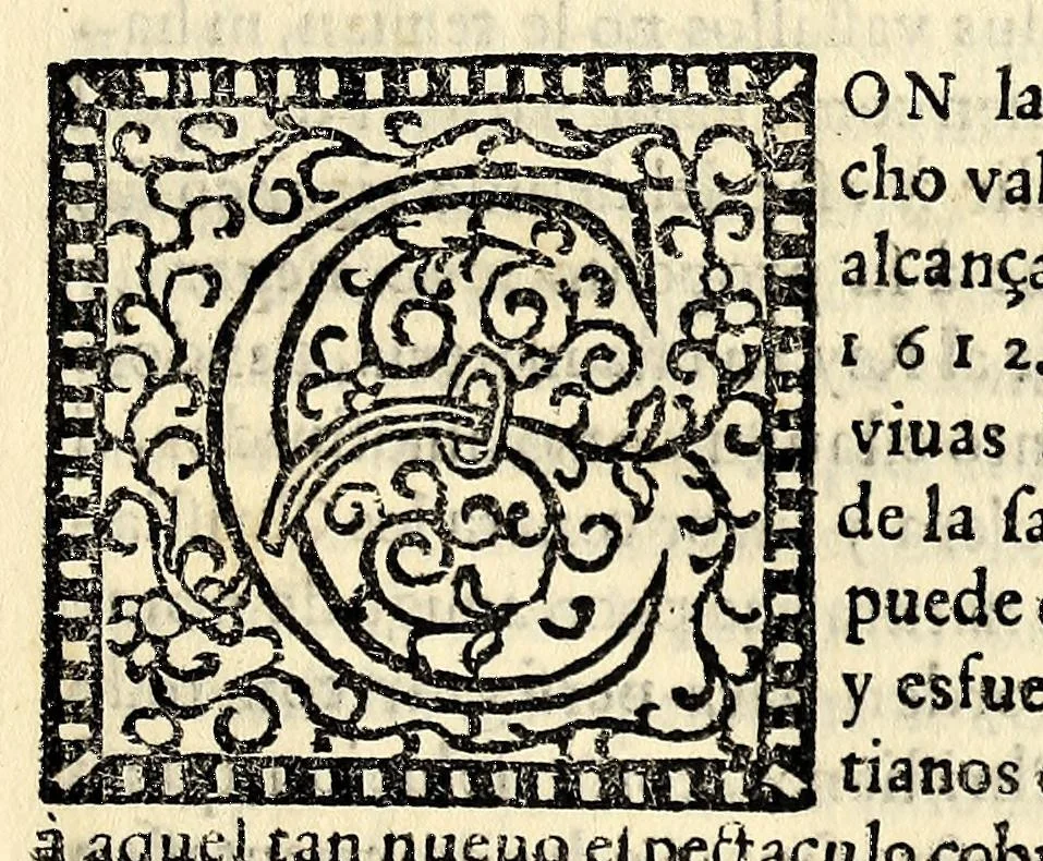 An illustration from Relacion de la persecucion que vuo en la yglesia de Iapon: y de los insignes martyres, que gloriosamente dieron su vida en defensa de n[uest]ra Santa Fè, el año de 1614. y 615., 1616, leaf 117