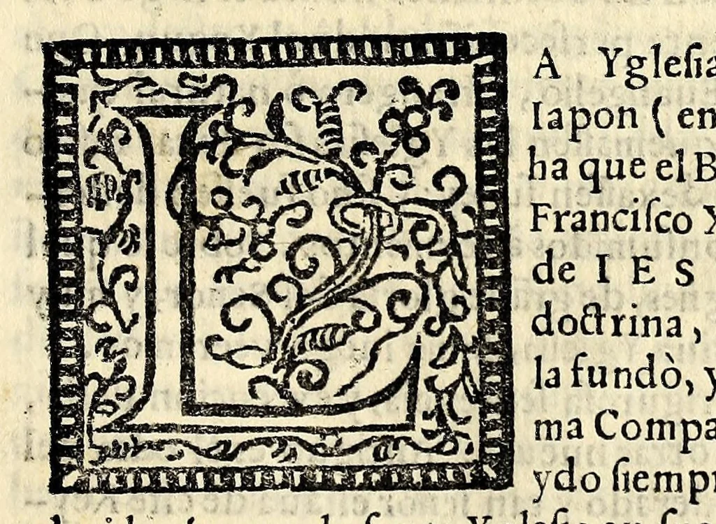 An illustration from Relacion de la persecucion que vuo en la yglesia de Iapon: y de los insignes martyres, que gloriosamente dieron su vida en defensa de n[uest]ra Santa Fè, el año de 1614. y 615., 1616, leaf 13