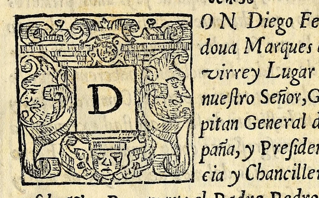 An illustration from Relacion de la persecucion que vuo en la yglesia de Iapon: y de los insignes martyres, que gloriosamente dieron su vida en defensa de n[uest]ra Santa Fè, el año de 1614. y 615., 1616, leaf 7