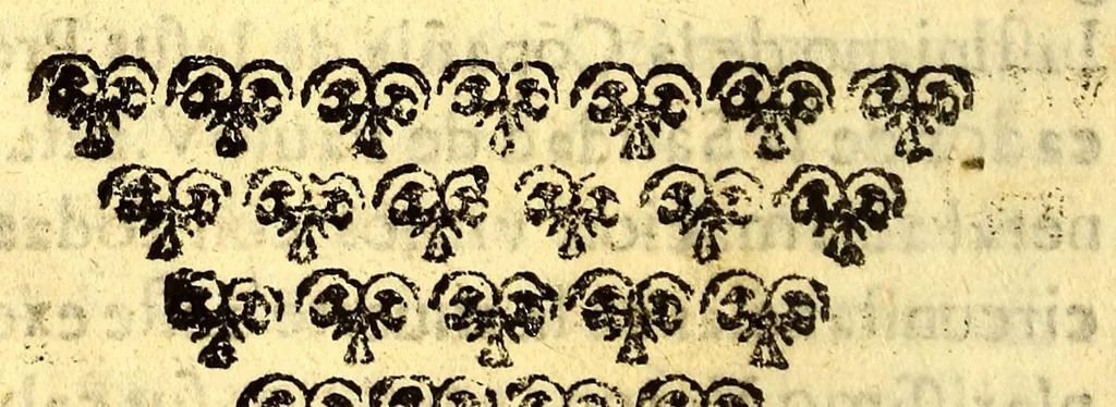 An illustration from Relacion de la vida, y virtudes del V. hermano Pedro de San Ioseph Betancur. De la Tercera Orden de Penitencia de N. seraphico P.S. Francisco. Primer fundador del Hispital [sic] de Convalecientes de N. Señora de Belen, en la ciudad de Guatemala., 1667, leaf 176
