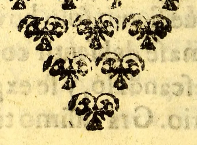 An illustration from Relacion de la vida, y virtudes del V. hermano Pedro de San Ioseph Betancur. De la Tercera Orden de Penitencia de N. seraphico P.S. Francisco. Primer fundador del Hispital [sic] de Convalecientes de N. Señora de Belen, en la ciudad de Guatemala., 1667, leaf 176