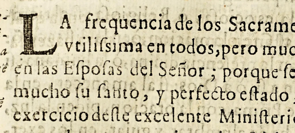 An illustration from Relacion, y descripcion del templo real de la ciudad de la Puebla de los Angeles en la Nueua España, y su catedral. : Que de orden de su magestad acabò, y consagrò a 18. de Abril de 1649 el ilustrissimo, y reuerendissimo Señor do[n] Iuan de Palafox y Mendoc̦a, del Consejo Real de las Indias, y obispo desta diocesi: su despedida, y salida para los reynos de España. Con dos cartas pastorales del mismo ilustrissimo señor sobre la materia., 1650, leaf 212