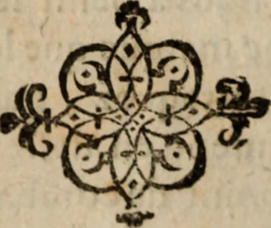 An illustration from Relation de ce qui s'est passe' en la Novvelle France en l'annee 1637, enuoyée au R. Pere Provincial de la Compagnie de Iesvs en la Prouince de France, 1638, leaf 13