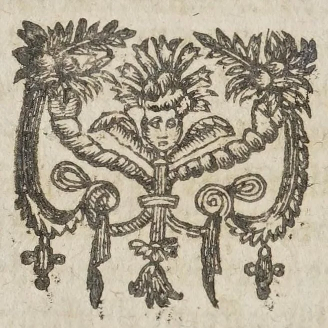 An illustration from Relation de ce qui s'est passé en la Nouvelle France en l'année 1639 : enuoyée au R. Père Provincial de la Compagnie de Iésus en la prouince de France, 1640, leaf 102