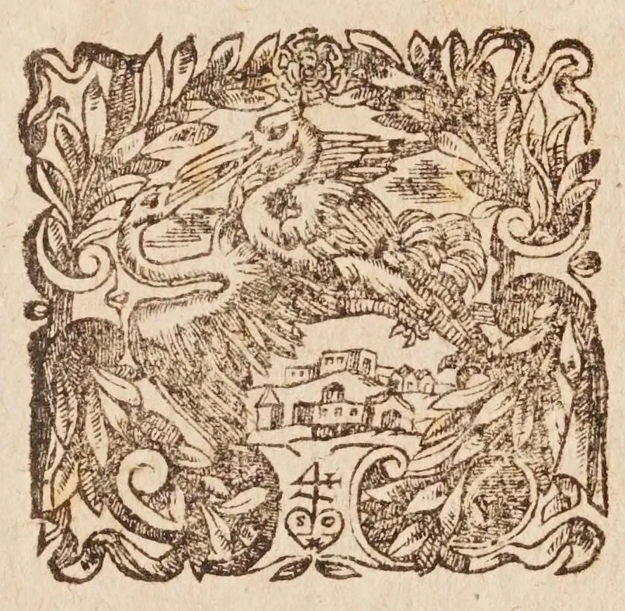 An illustration from Relation de ce qui s'est passé de plus remarquable aux missions des peres de la Compagnie de Iesus, en la Nouvelle France, és années mil six cens cinquante six & mil six cens cinquante sept, 1658, leaf 5