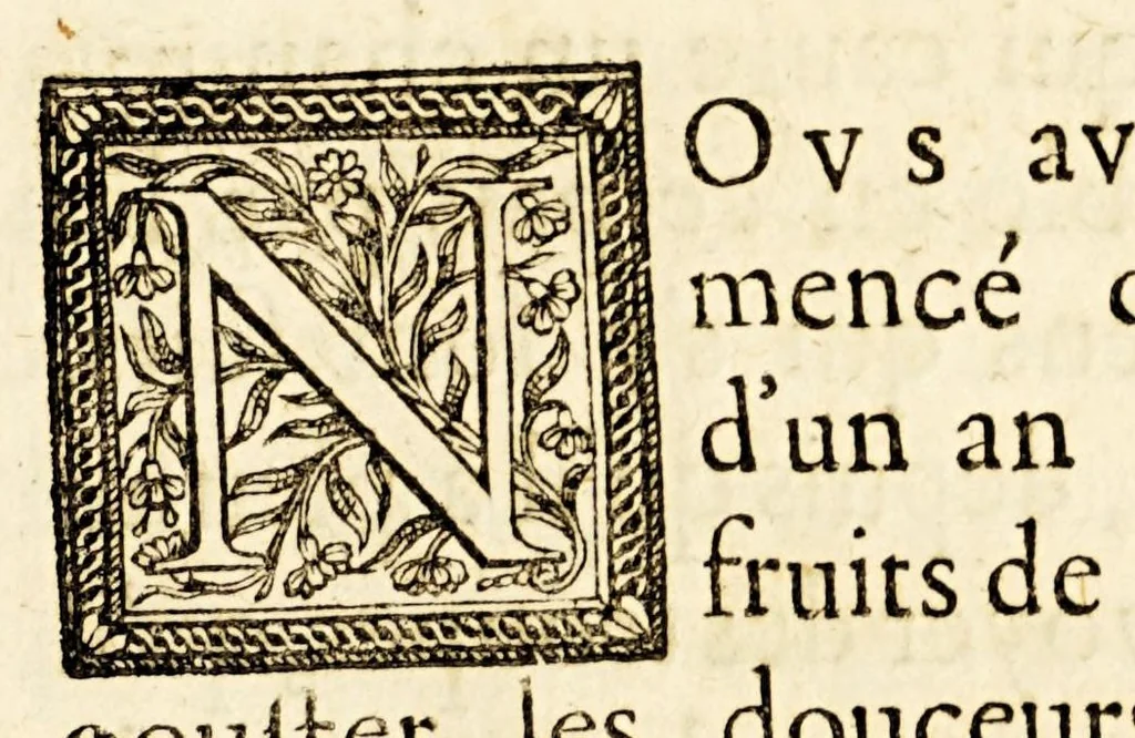An illustration from Relation de ce qui s'est passé de plus remarquable aux missions des peres de la Compagnie de Iesus, en la Nouvelle France, aux années mil six cens, soixante-sept & mil six cens soixante-huit. Envoyée au r.p. Estienne Dechamps provincial de la province de France, 1669, leaf 13